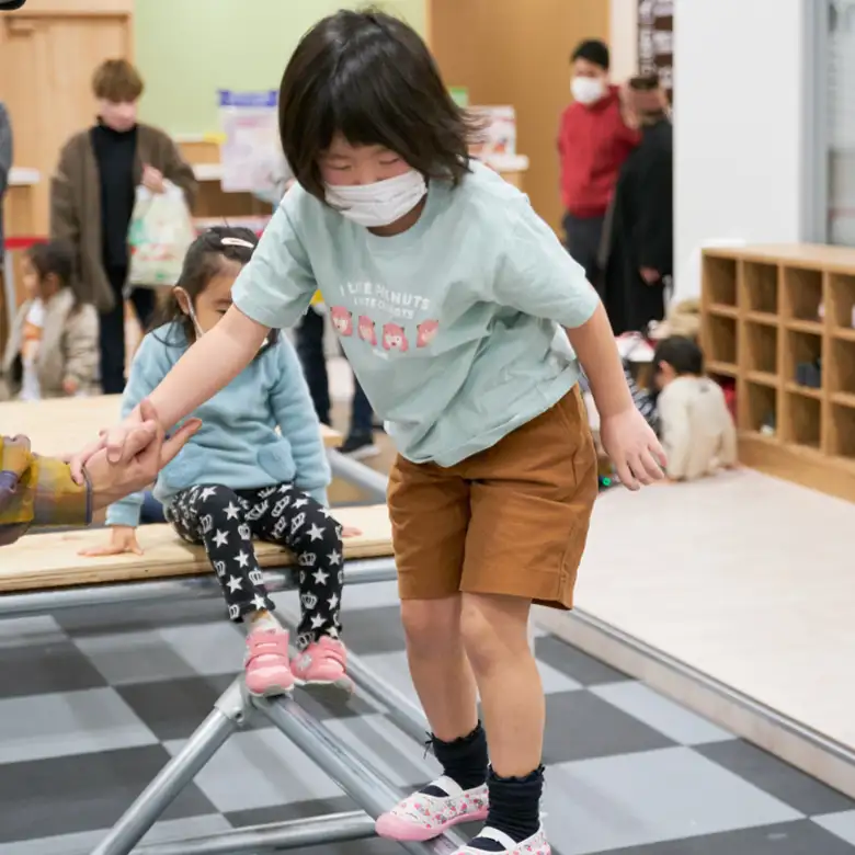 Parkour Star の発表会風景